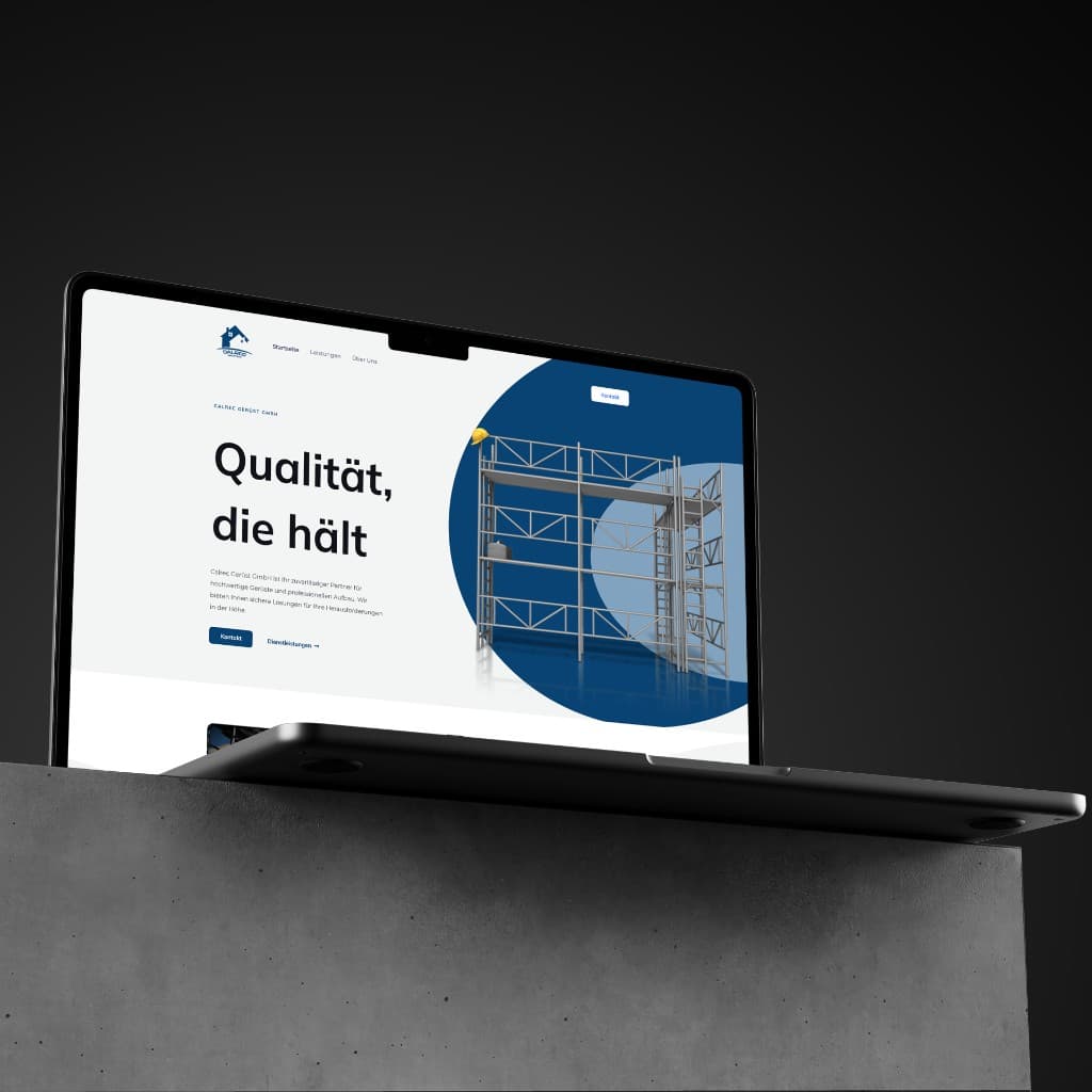 Calrec — Webdesign Wiesbaden